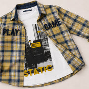 Boys Cotton T-Shirt Set
