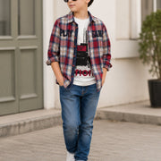 Boys Cotton T-Shirt Set