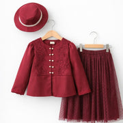 Girls Skirt Set