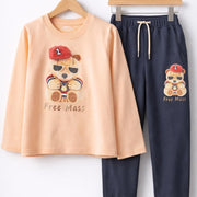 Excellent Girls Cotton Pajamas