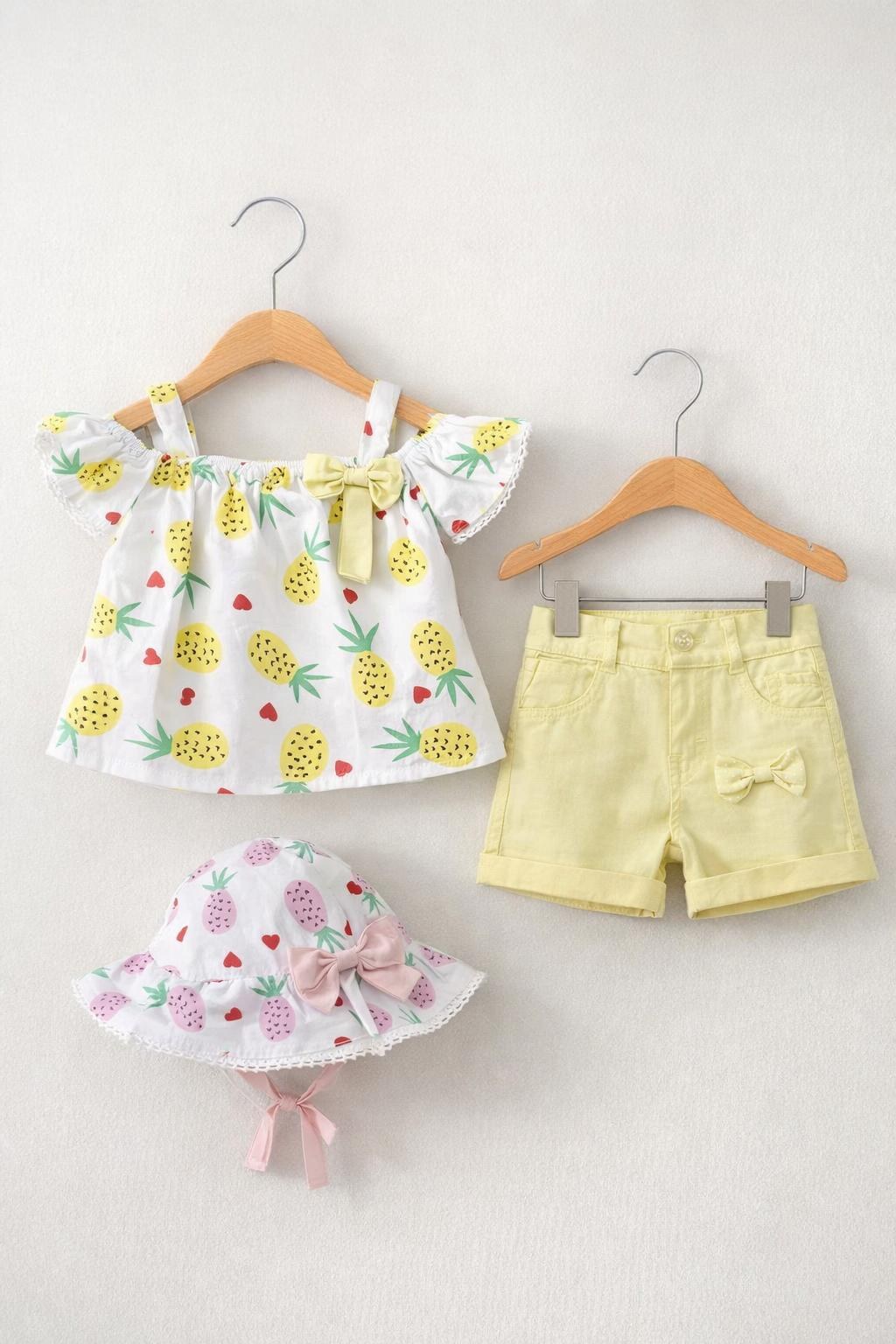Binbon Kids:2026-06-02T15-58-58-girls-pineapple-print-shorts-set-with-hat-42d05bed:enhanced:ai-02.jpg